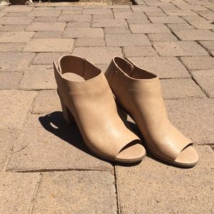 Mossimo Open Toed Booties Woman’s Size 9 1/2